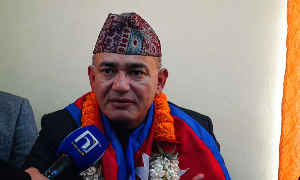 कड्किँदै राजनुनाथ पाण्डेले भने, 'बालेननै अबको प्रधानमन्त्री हो कसैले दुविधा नराखे हुन्छ'